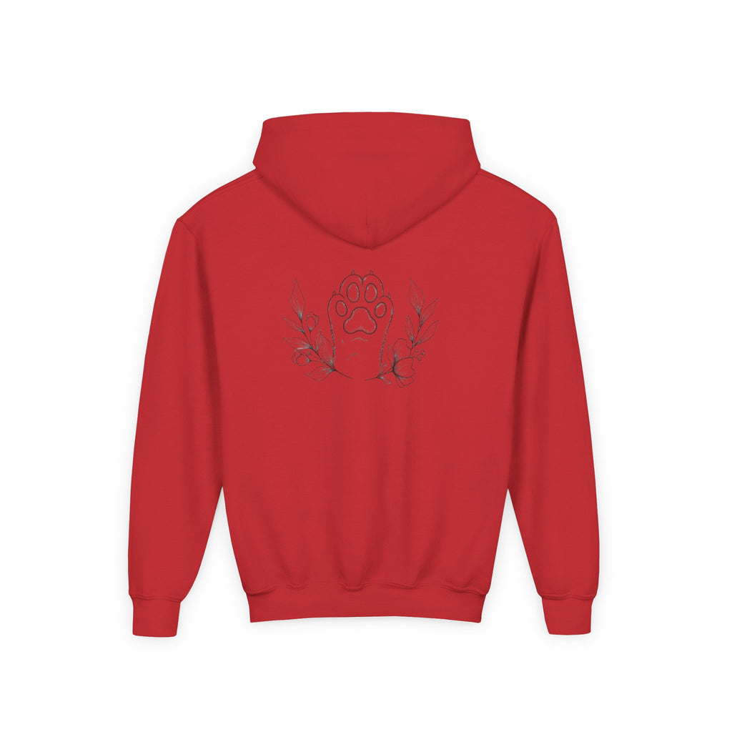 Unified Hands Youth Hoodie - Inspirational Sweatshirt, Gift for Teens, Cozy Lounge Wear, Unique Animal Lover Hoodie, Art-Inspired Apparel