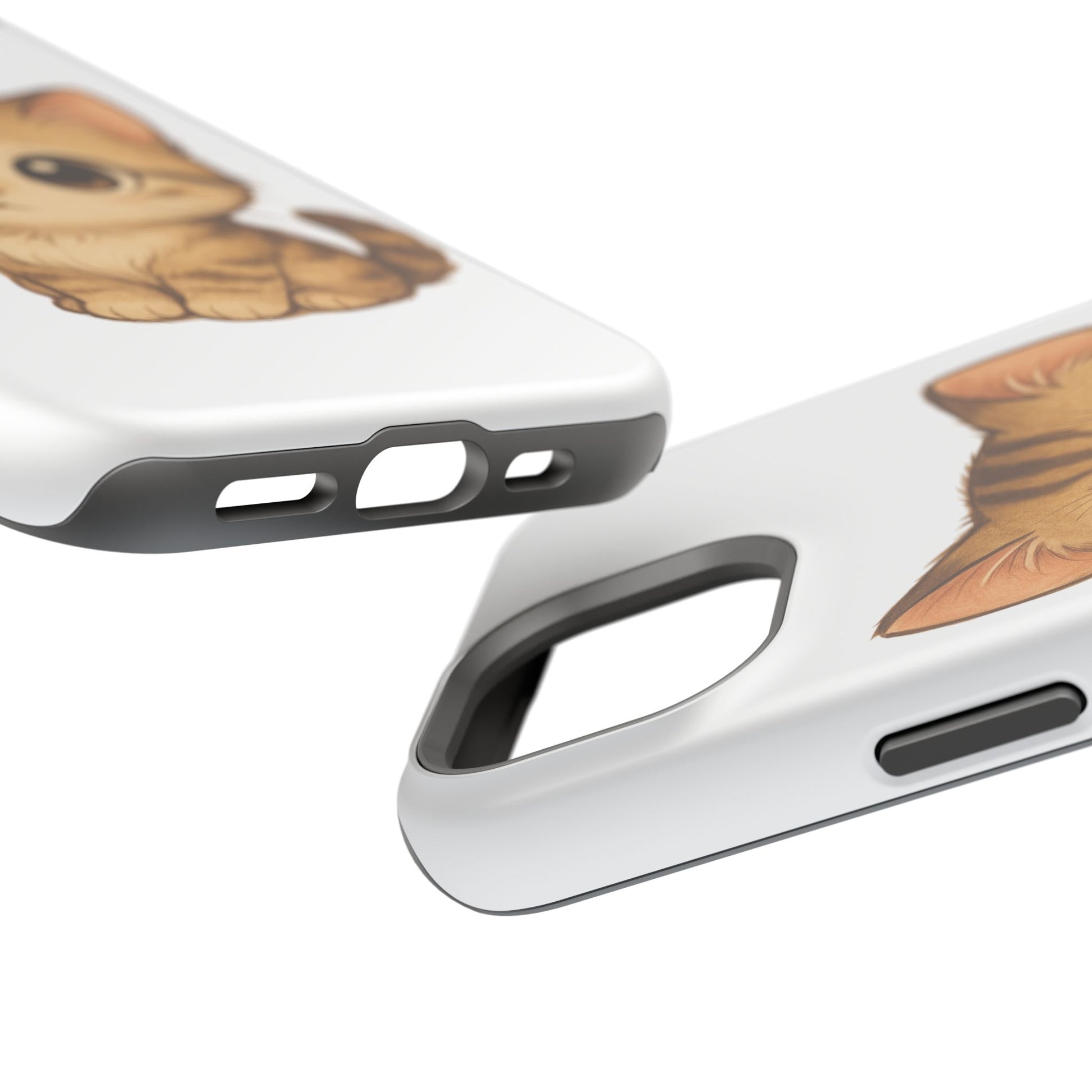 Cute Cat Magnetic iPhone 16 pro max Case – Kawaii Design for Cat Lovers, Unique Gifts for Pet Owners