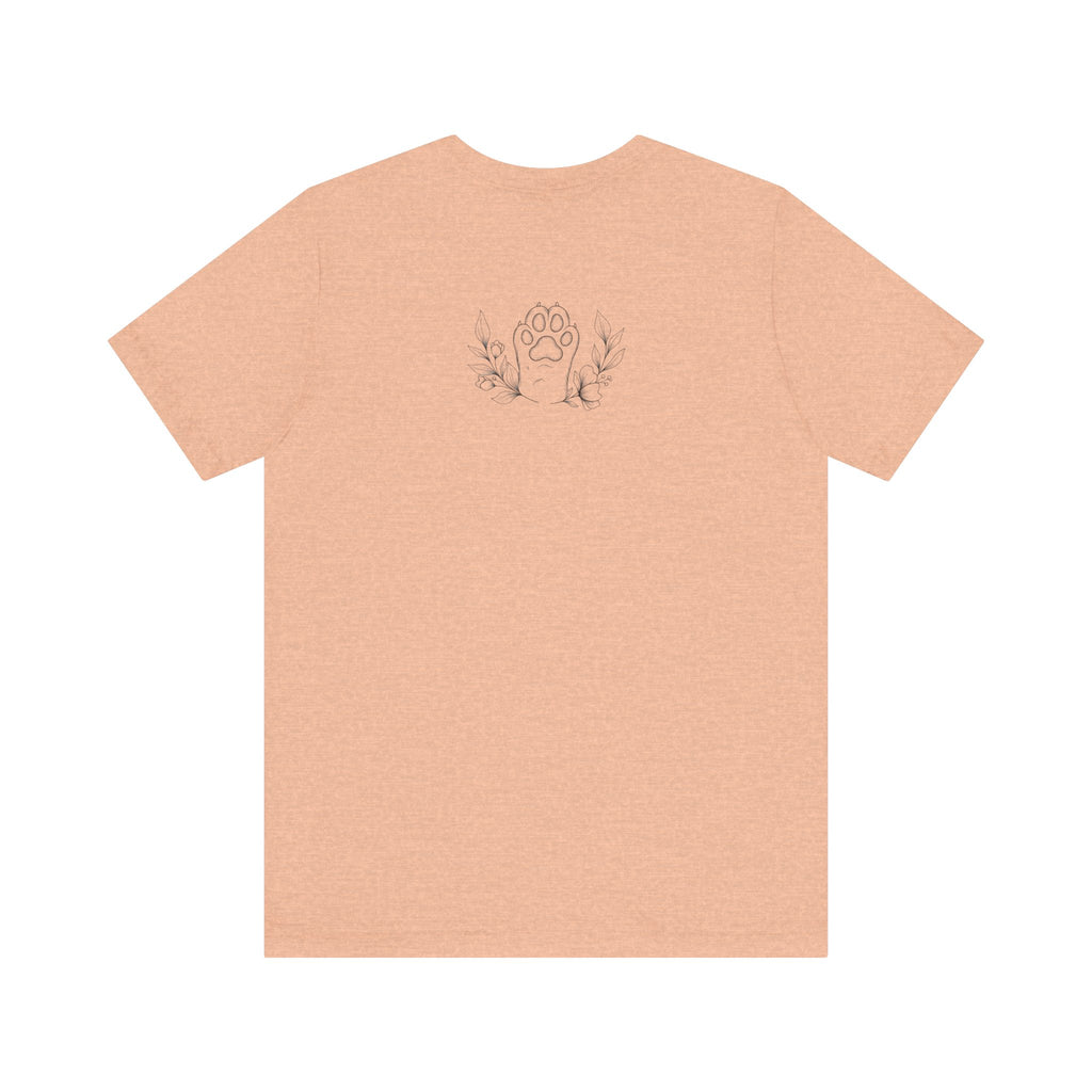 Cat Lover's Inspirational Tee | Life Happens, Own a Cat | Pet Gift, Animal Shirt, Cute Graphic Tee, Cat Mom, Cat Dad