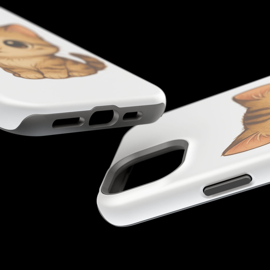 Cute Cat Magnetic iPhone 16 pro max Case – Kawaii Design for Cat Lovers, Unique Gifts for Pet Owners