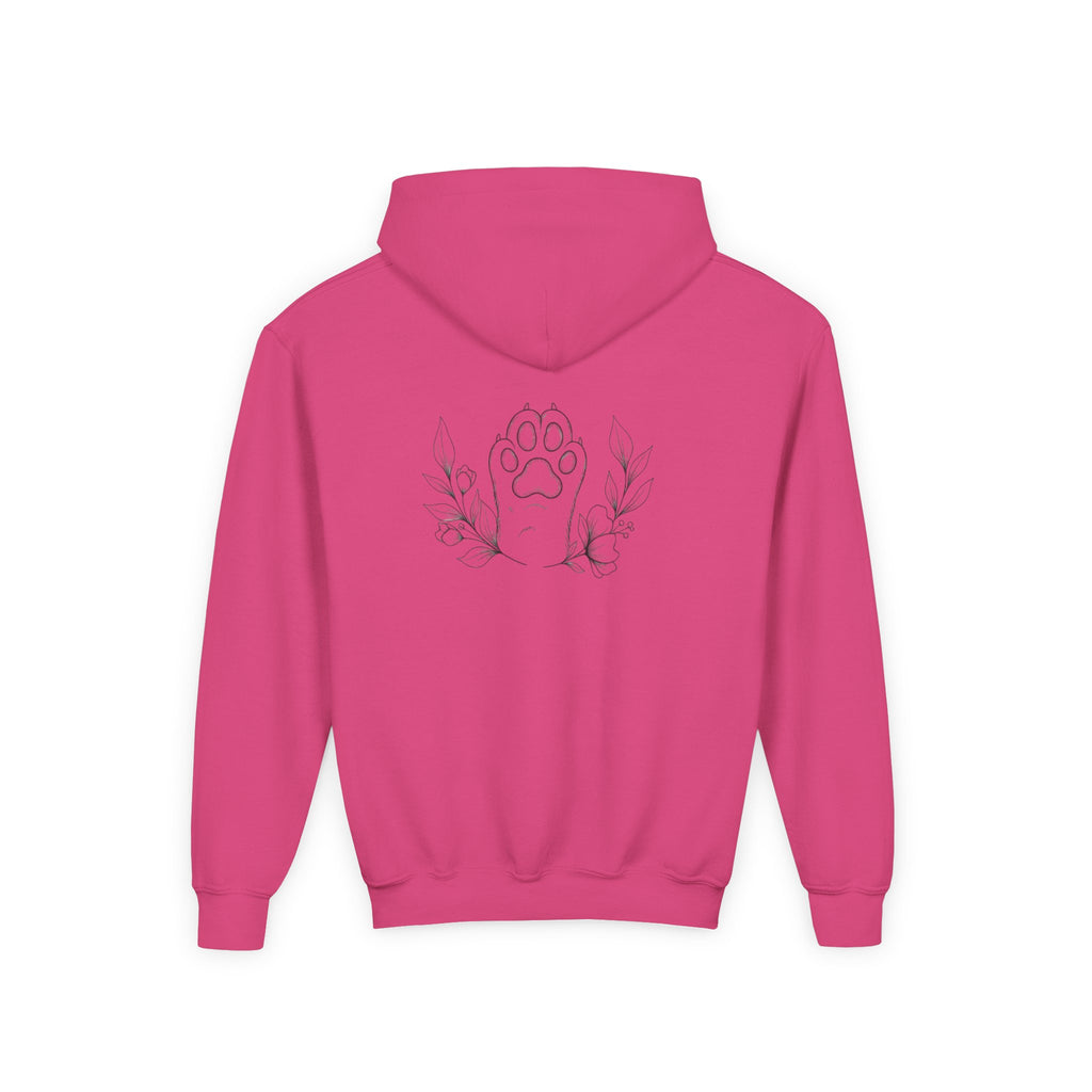Unified Hands Youth Hoodie - Inspirational Sweatshirt, Gift for Teens, Cozy Lounge Wear, Unique Animal Lover Hoodie, Art-Inspired Apparel
