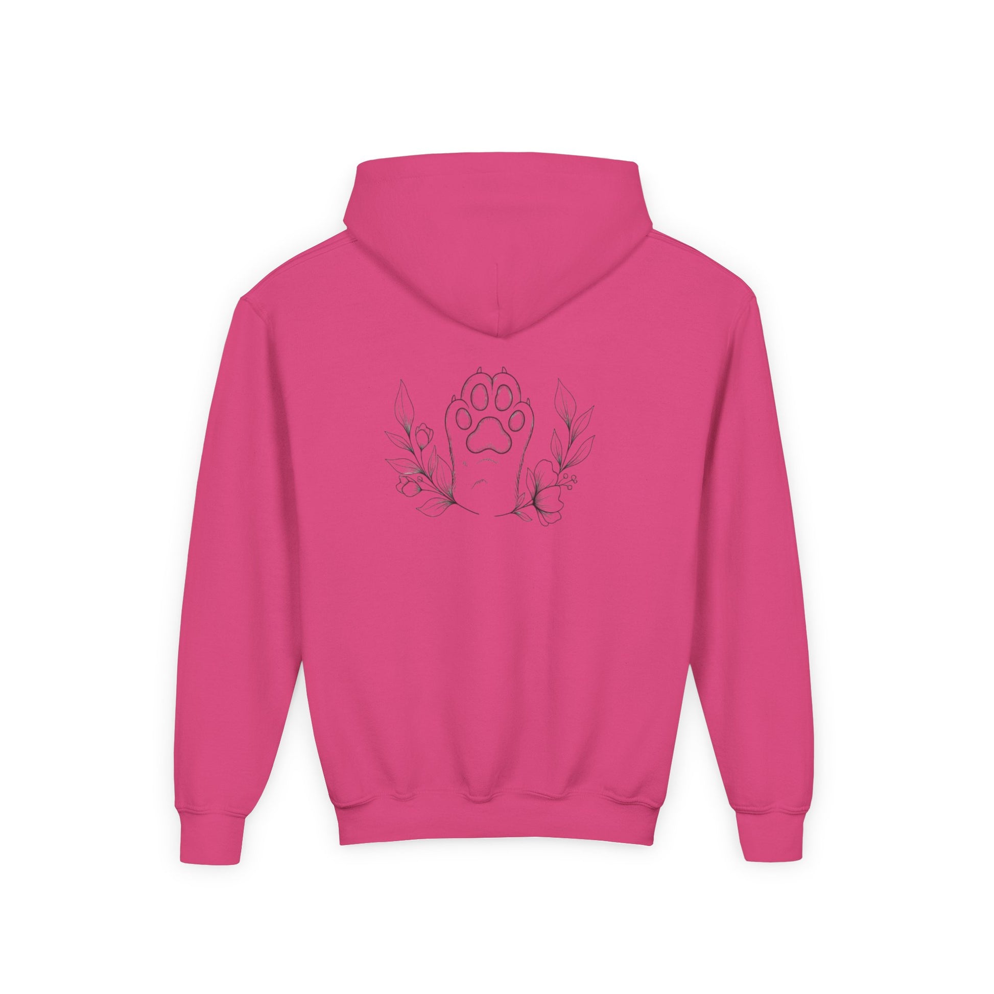 Unified Hands Youth Hoodie - Inspirational Sweatshirt, Gift for Teens, Cozy Lounge Wear, Unique Animal Lover Hoodie, Art-Inspired Apparel