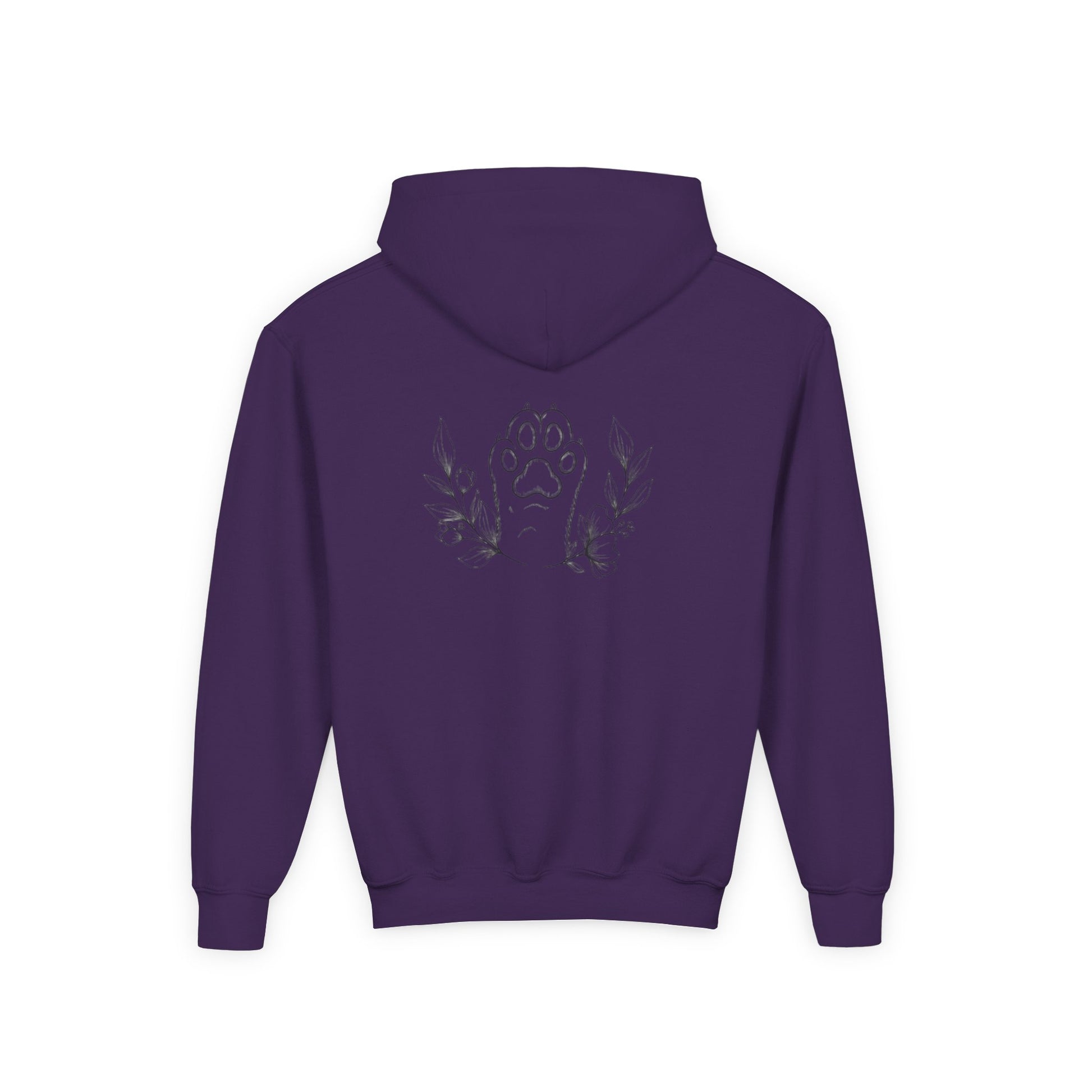 Unified Hands Youth Hoodie - Inspirational Sweatshirt, Gift for Teens, Cozy Lounge Wear, Unique Animal Lover Hoodie, Art-Inspired Apparel