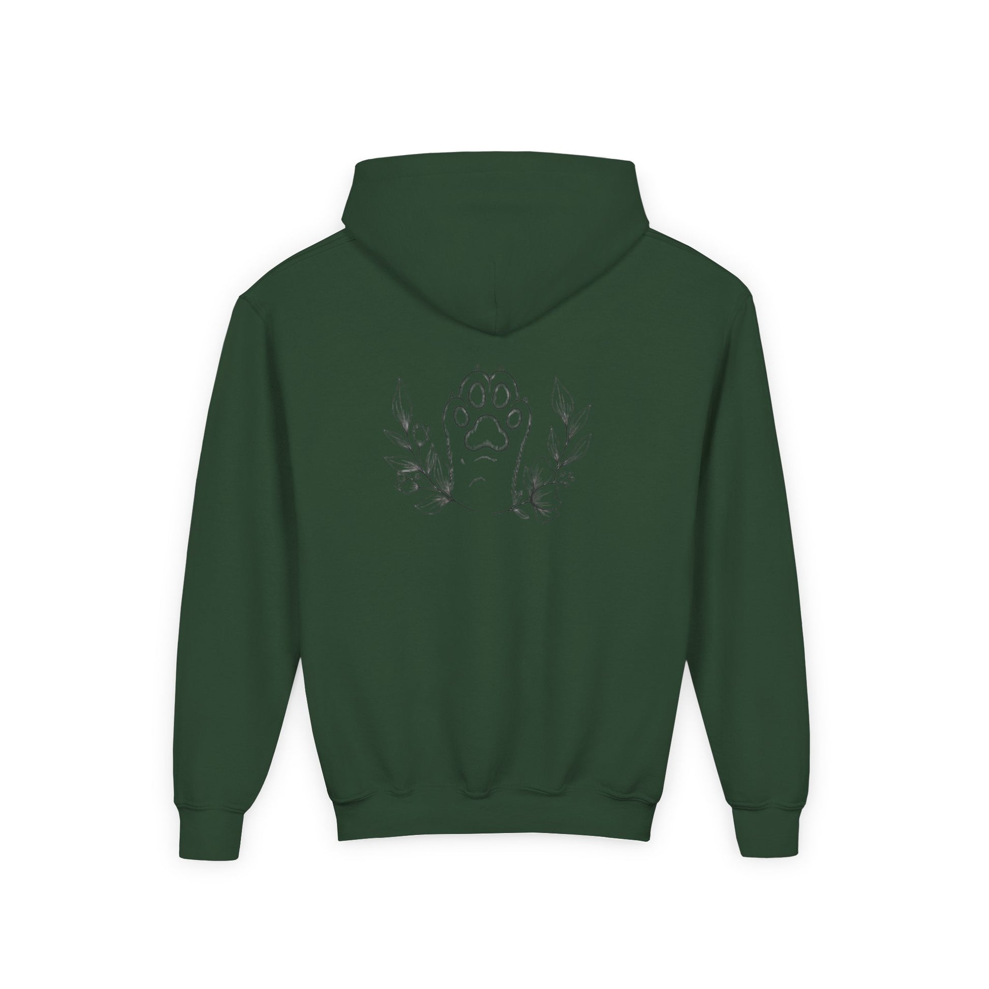 Unified Hands Youth Hoodie - Inspirational Sweatshirt, Gift for Teens, Cozy Lounge Wear, Unique Animal Lover Hoodie, Art-Inspired Apparel