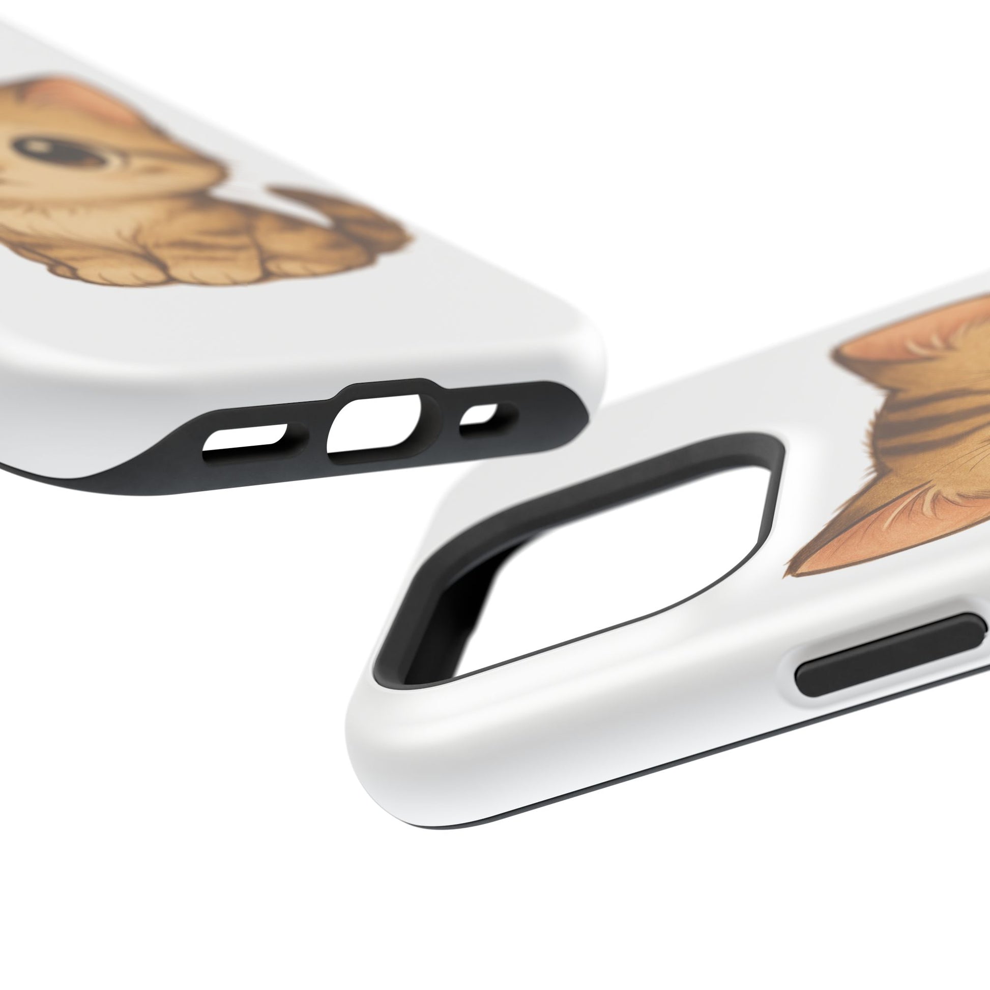 Cute Cat Magnetic iPhone 16 pro max Case – Kawaii Design for Cat Lovers, Unique Gifts for Pet Owners