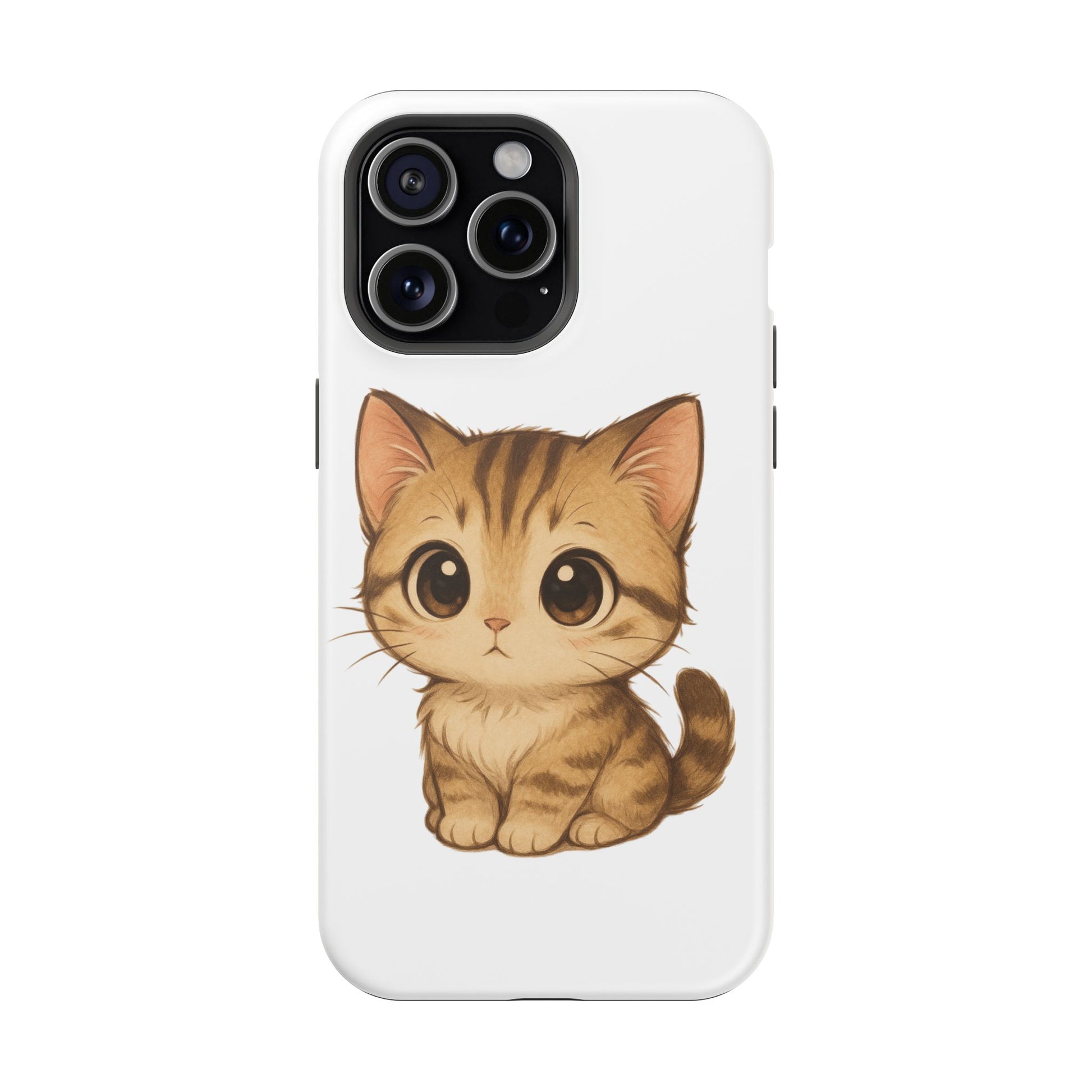 Cute Cat Magnetic iPhone 16 pro max Case – Kawaii Design for Cat Lovers, Unique Gifts for Pet Owners