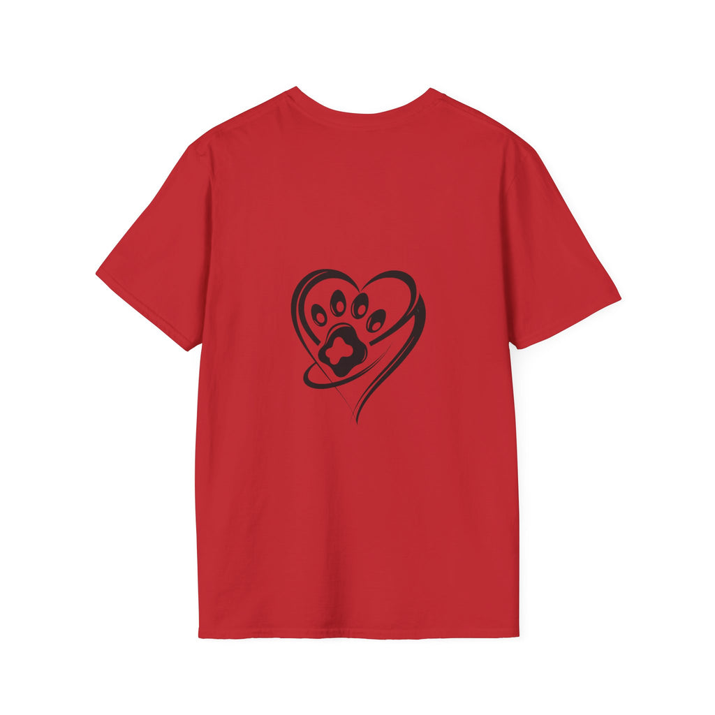 Colorful Cat Graphic Tee, Pet Lover Gift, Softstyle T-Shirt, Cat Mom Shirt, Cute Cat Art Top, Unique Animal T-Shirt