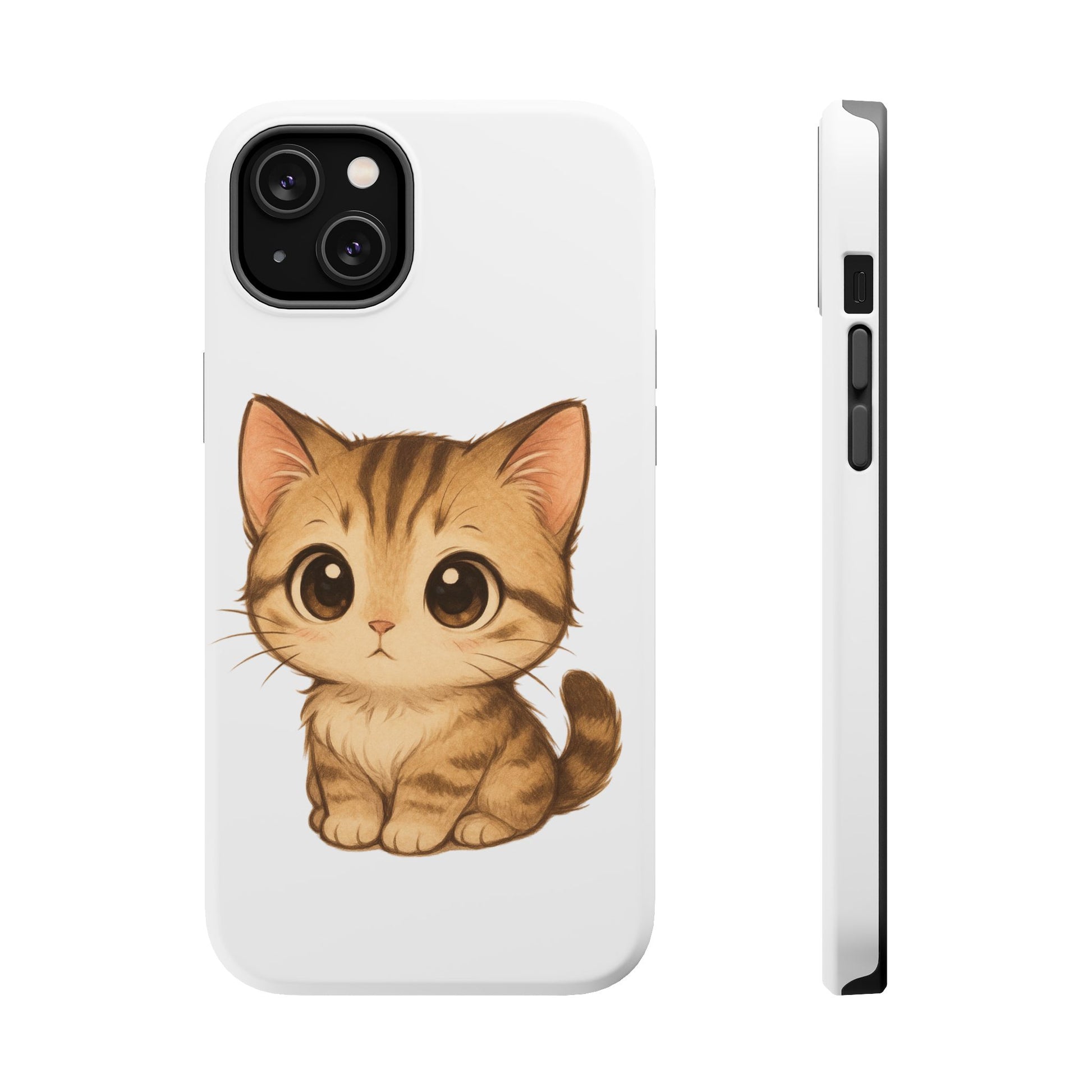Cute Cat Magnetic iPhone 16 pro max Case – Kawaii Design for Cat Lovers, Unique Gifts for Pet Owners